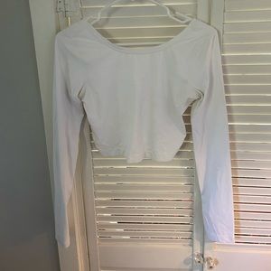Lululemon crop top long sleeve